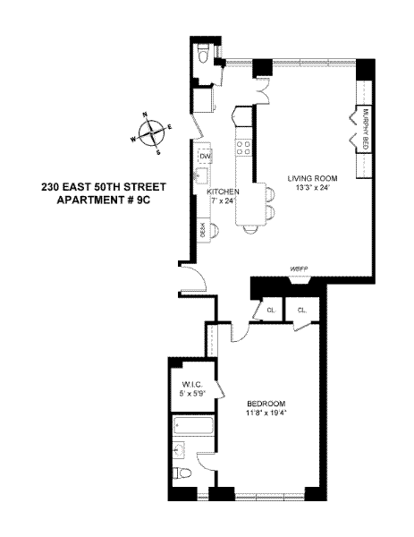 230 East 50th Street, Unit 9C Manhattan, NY 10022 - Photo 16 of 16 Gallery Image 16