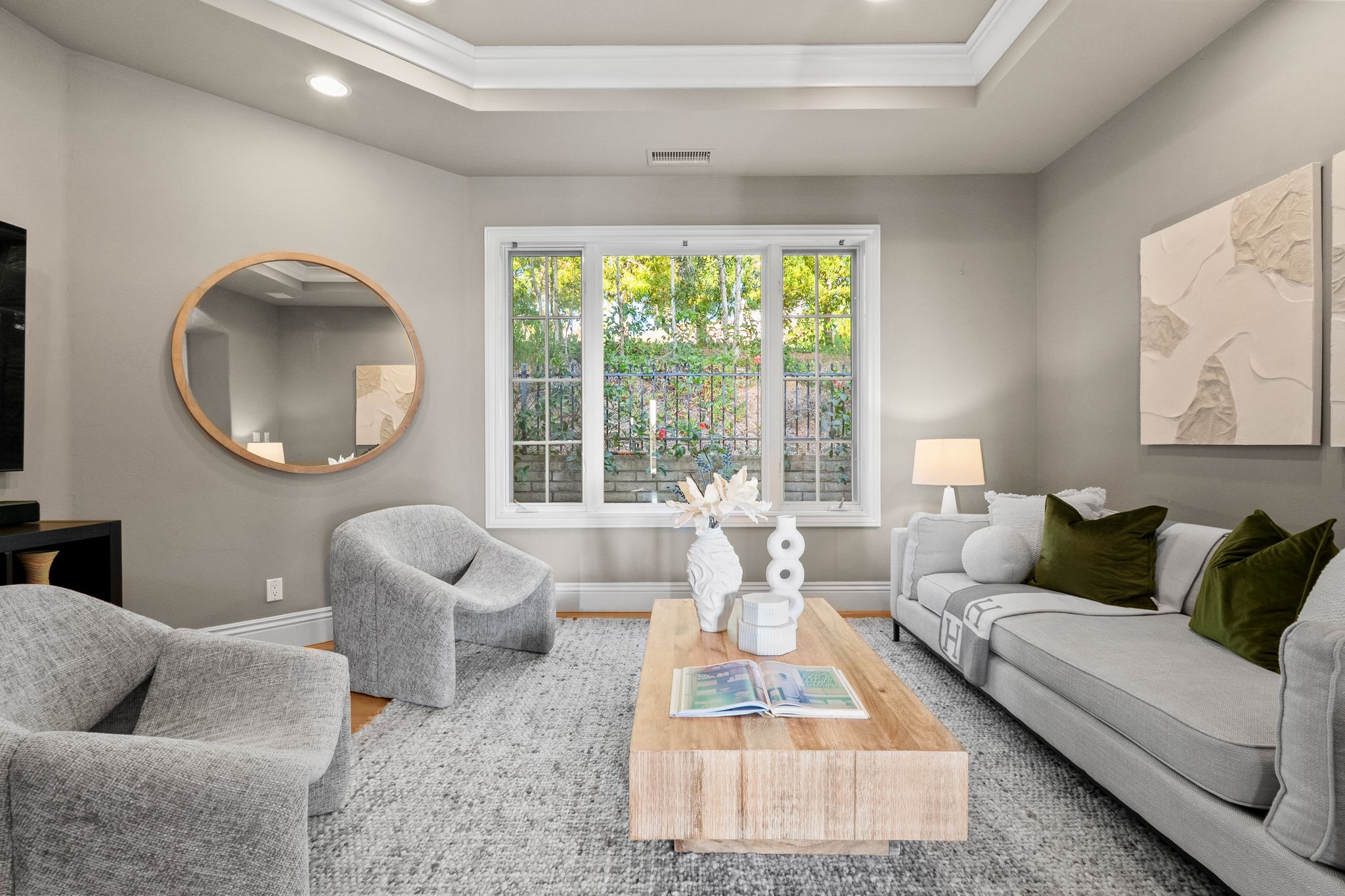 Dove Hollow Road Encinitas, CA 92024 - Photo 10 of 16 a living room with furniture and a large window