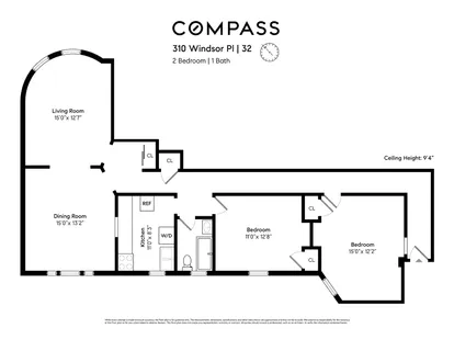 $1,290,000 | 310 Windsor Place, Unit 32 | Windsor Terrace