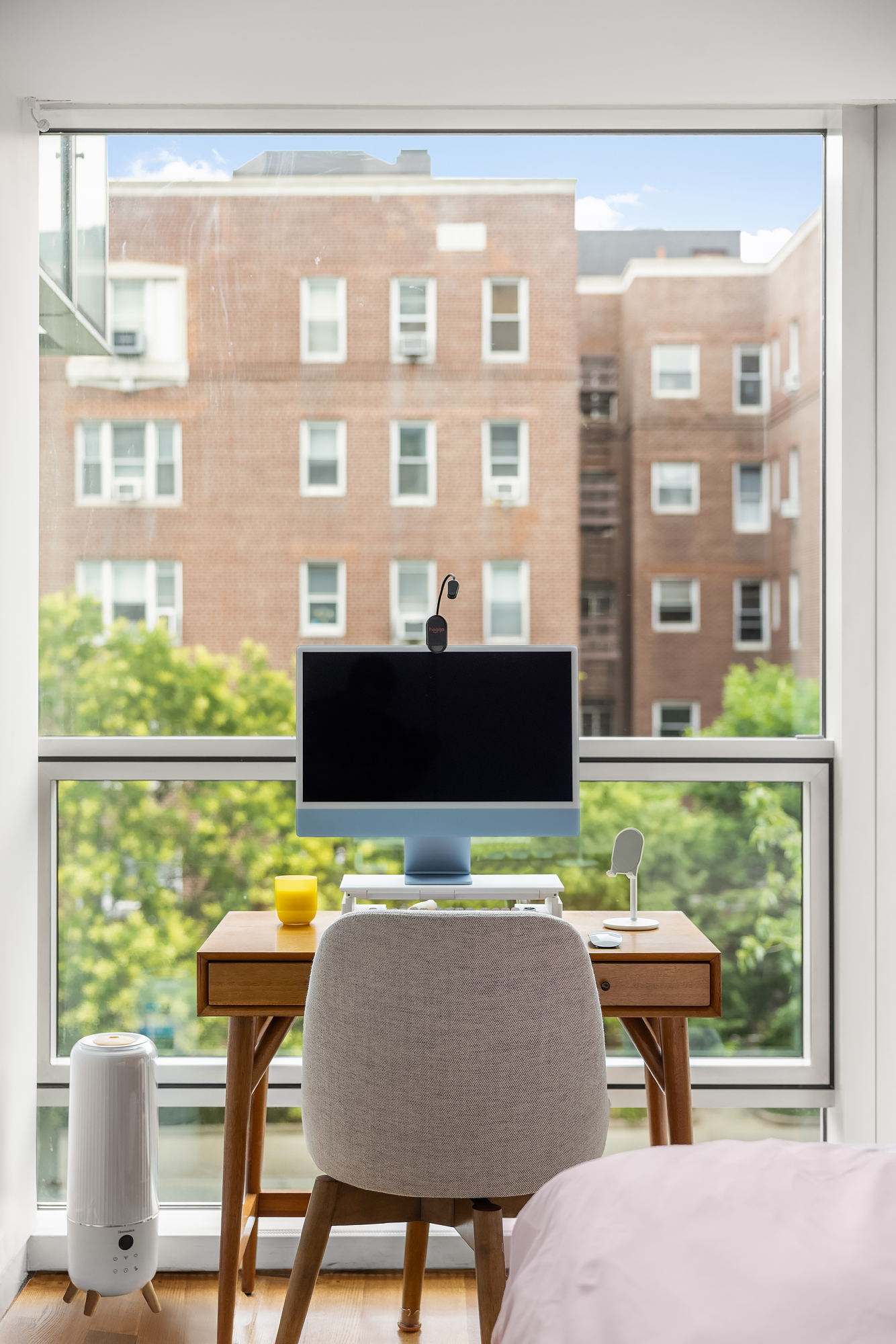 1 Grand Army Plaza, Unit 3C Brooklyn, NY 11238 - Photo 10 of 23 a view of a dining room with furniture and a window