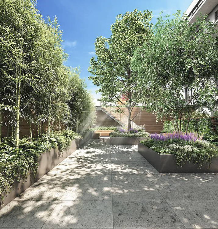 181 18th Street, Unit 408 Brooklyn, NY 11215 - Photo 12 of 13 a view of a pathway with a yard