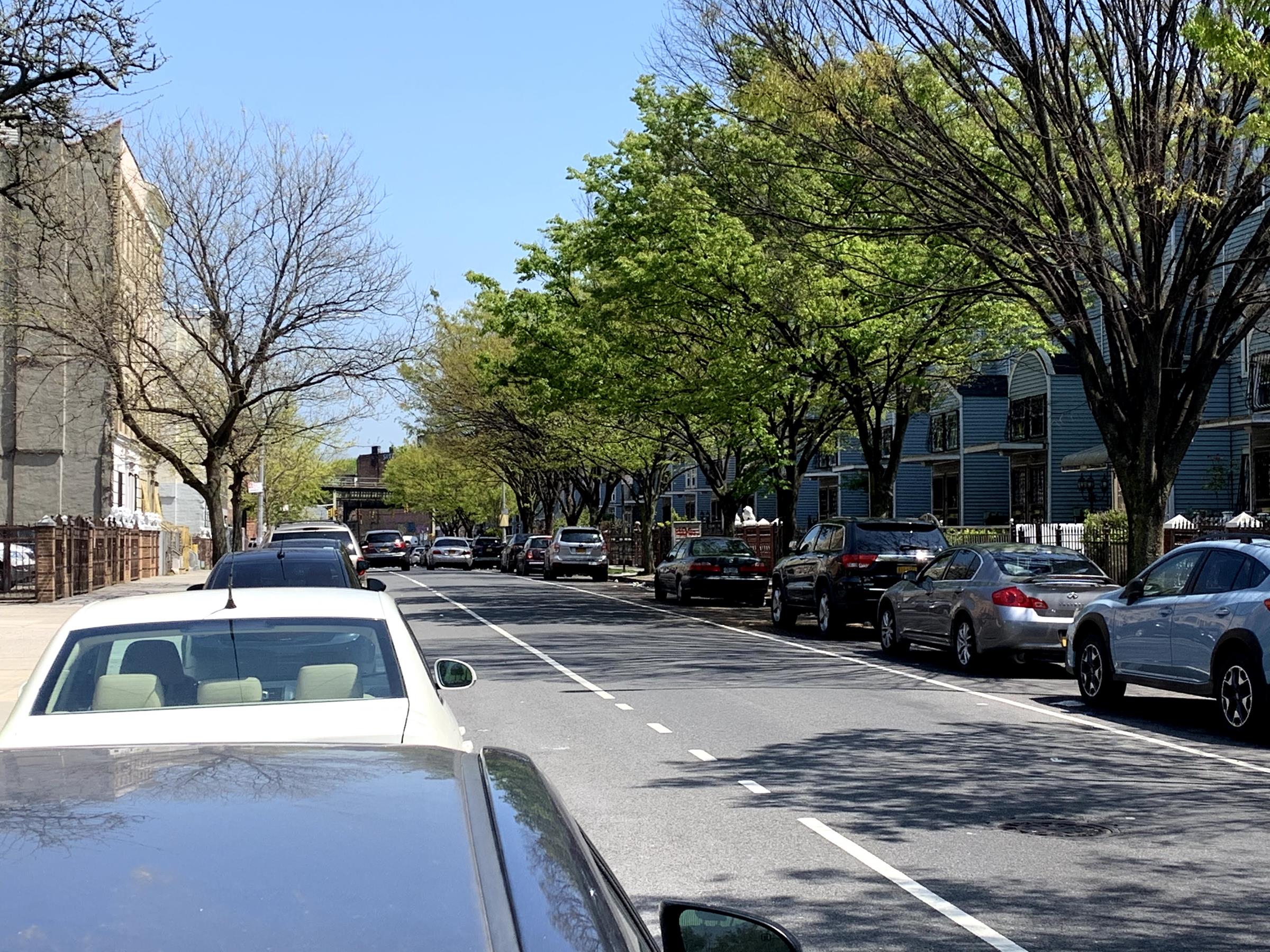 930 Jefferson Avenue, Unit 2 Brooklyn, NY 11221 - Photo 11 of 12 a view of a cars park on the side of a road