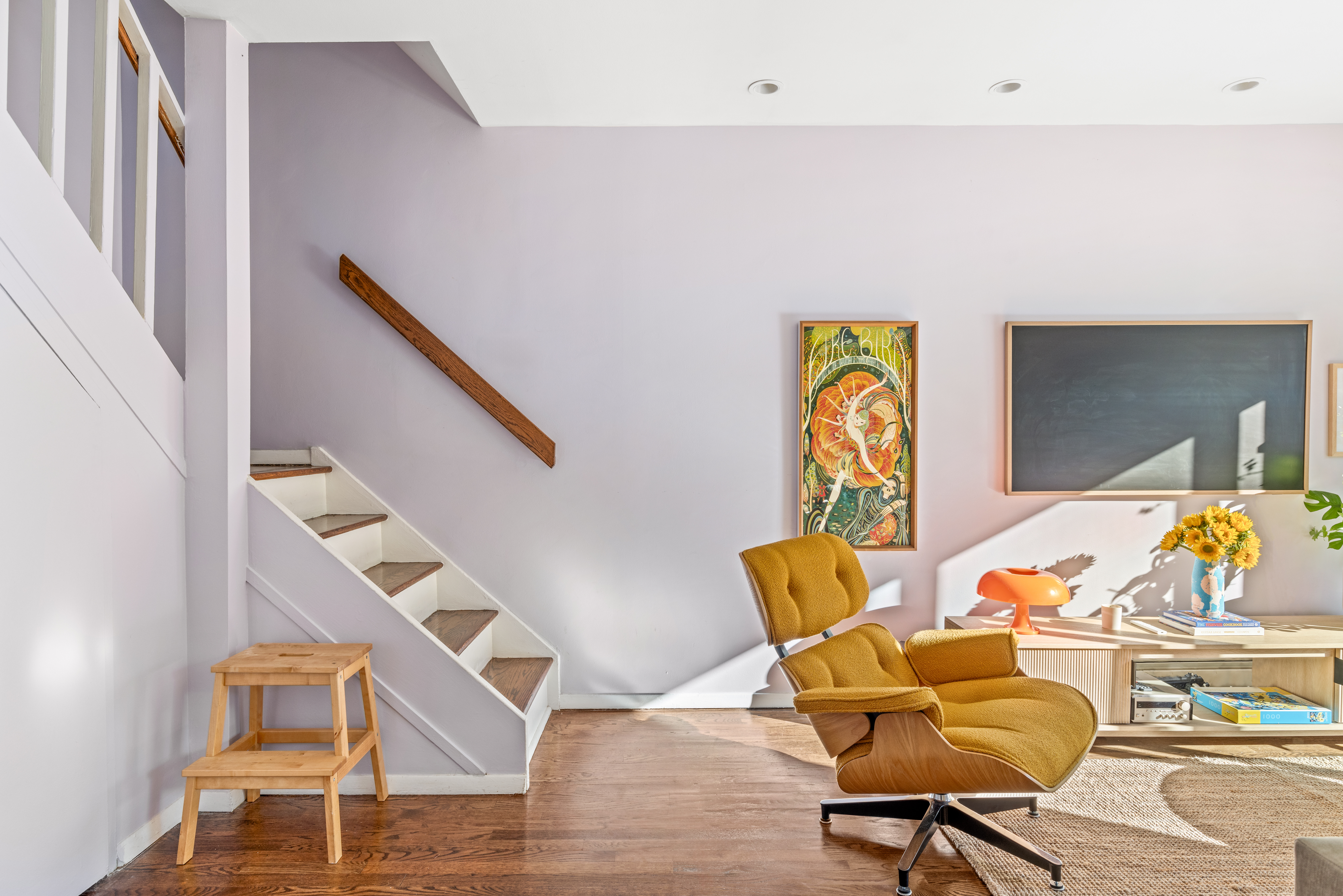 95 Wyckoff Street, Unit 2D Brooklyn, NY 11201 - Photo 7 of 13 a living room with furniture and wooden floor