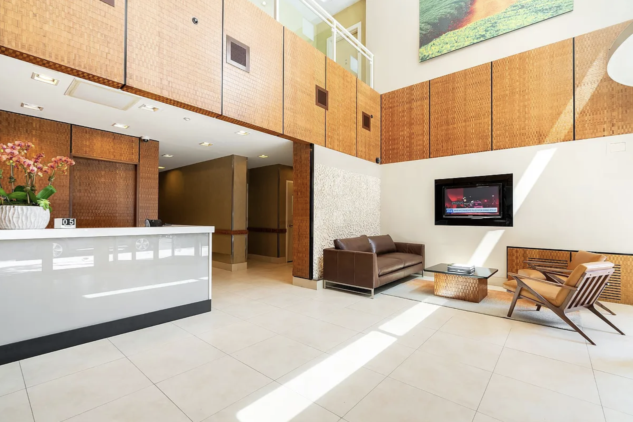 301 West 115th Street, Unit 6J Manhattan, NY 10026 - Photo 8 of 9 a view of a building with furniture and outdoor space