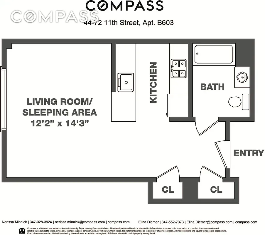 44-72 11th Street, Unit A403 Queens, NY 11101 - Photo 12 of 12 a picture of a book and a bed