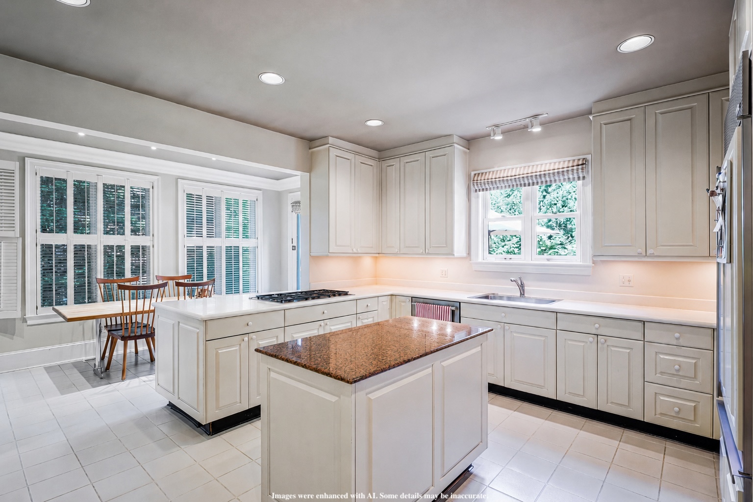4753 Reservoir Road Northwest Washington, DC 20007 - Photo 11 of 51 a kitchen with a sink stove and cabinets