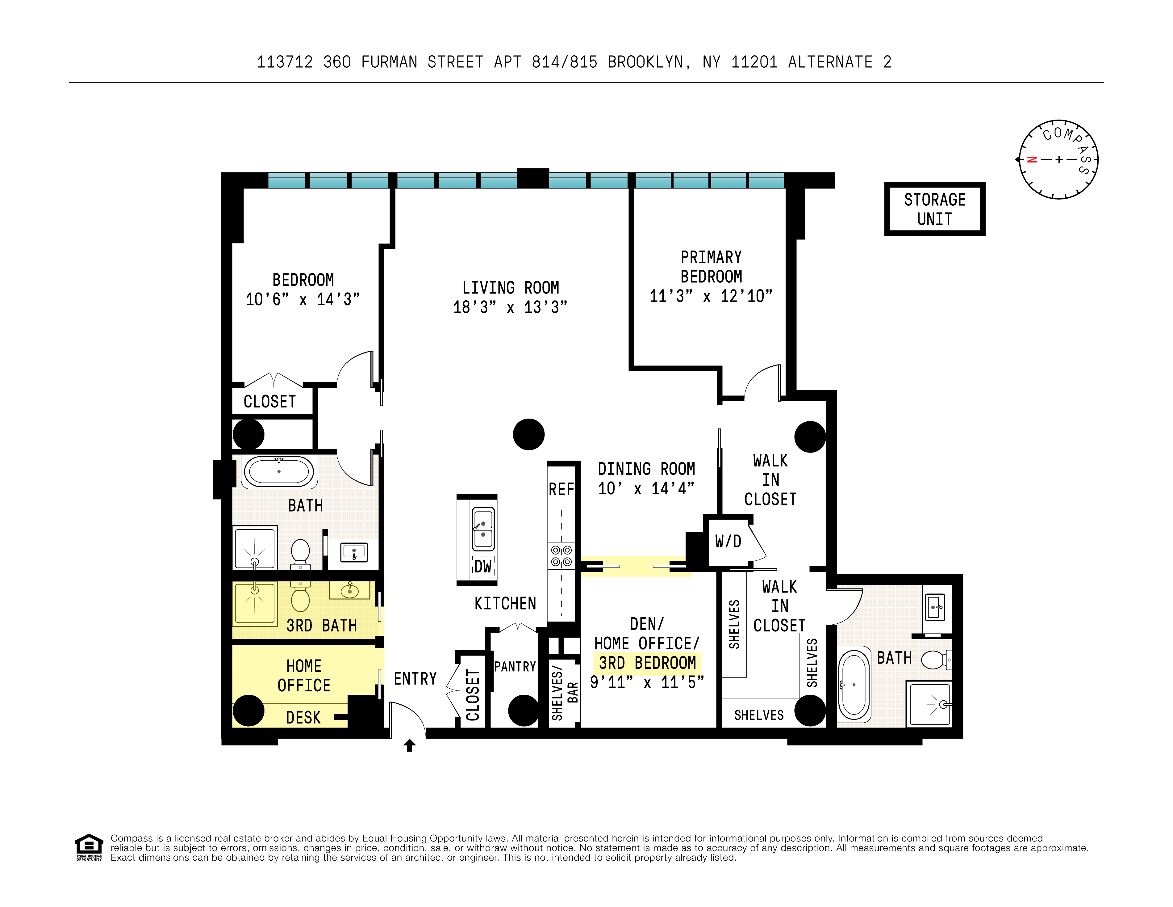360 Furman Street, Unit 814/815 Brooklyn, NY 11201 - Photo 41 of 42