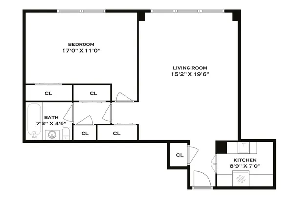 $770,000 | 180 West End Avenue, Unit 14G | Upper West Side