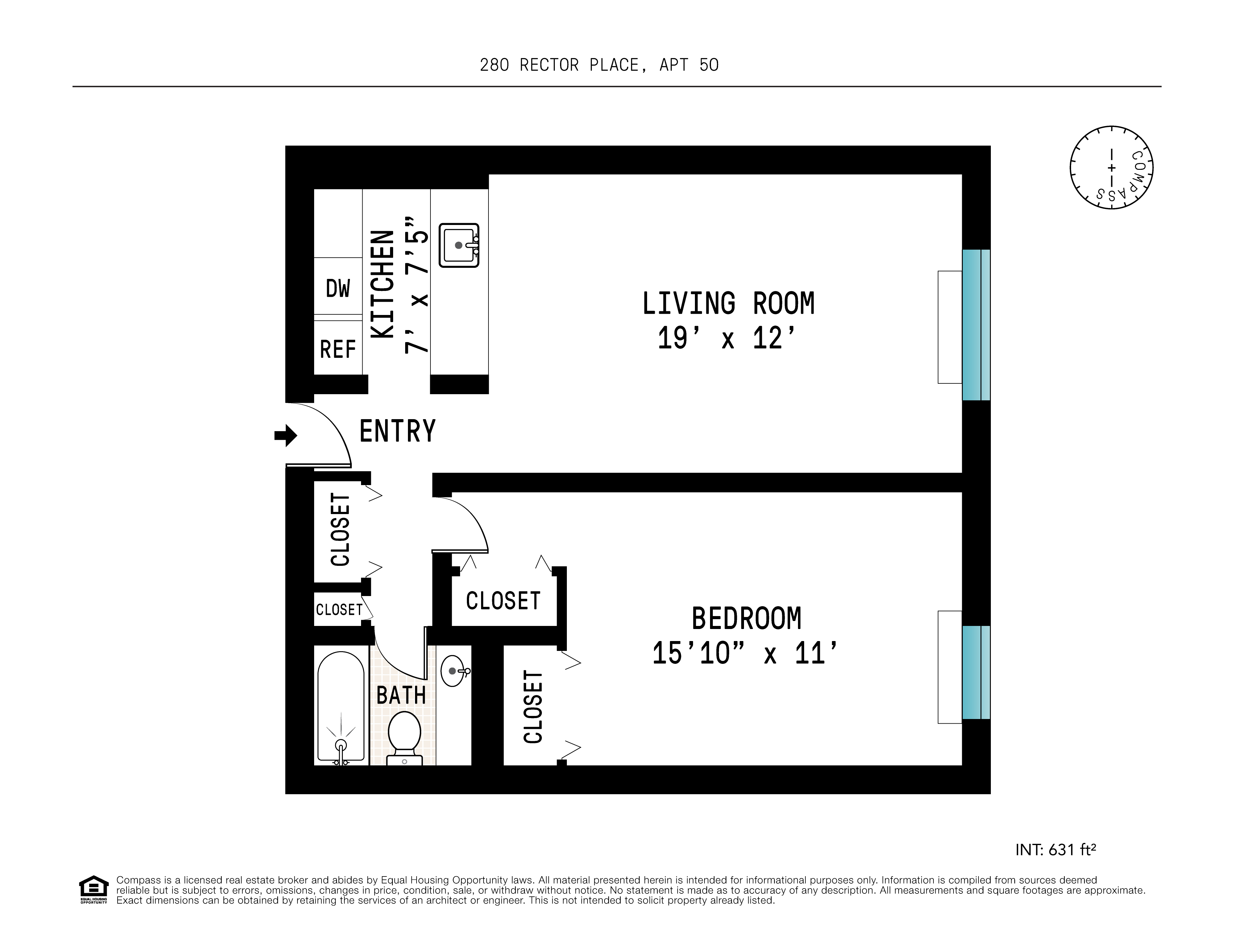 280 Rector Place, Unit 5O Manhattan, NY 10280 - Photo 13 of 13