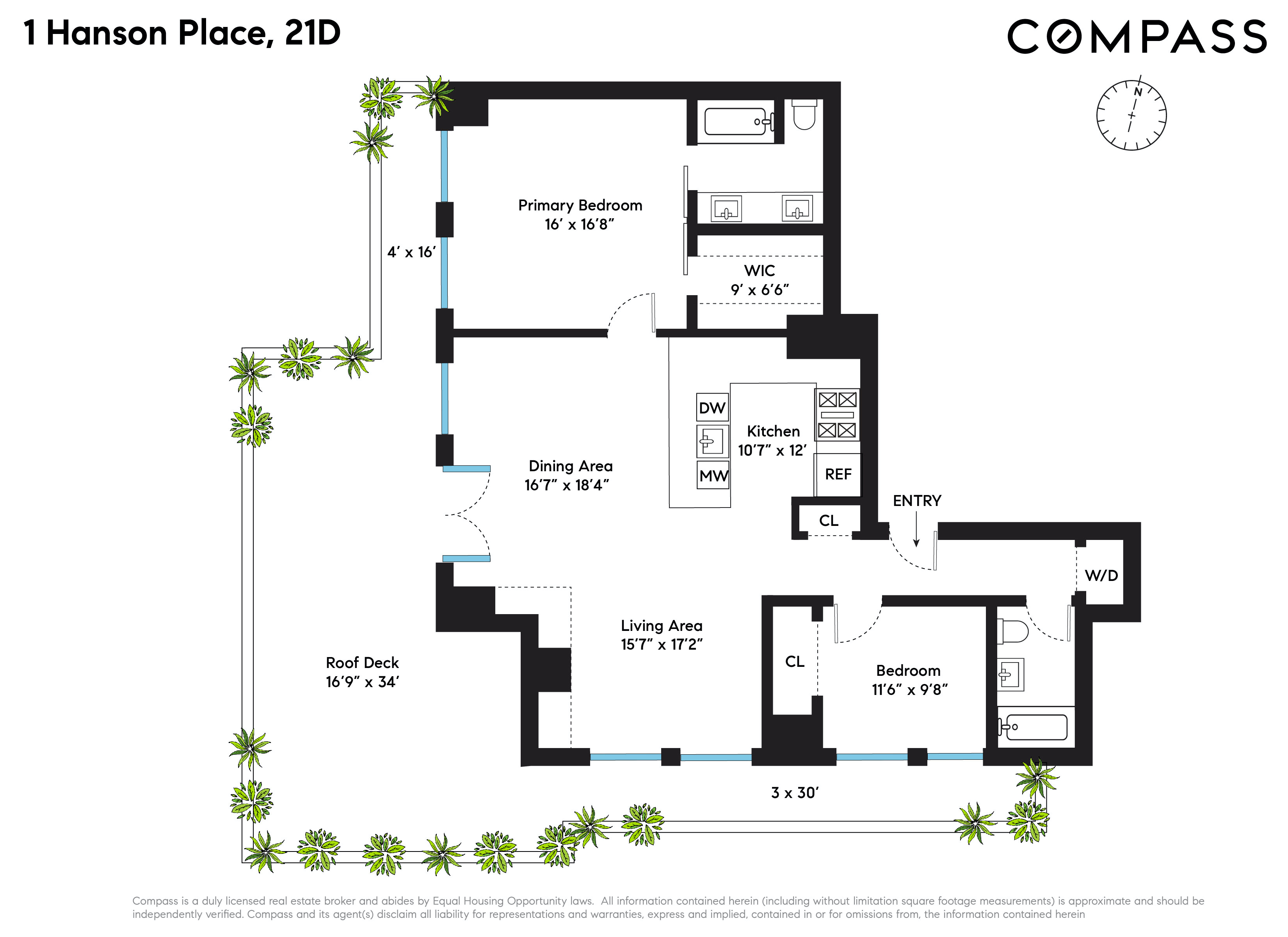 1 Hanson Place, Unit 21D Brooklyn, NY 11243 - Photo 26 of 26