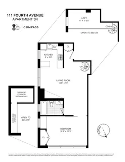$1,299,000 | 111 4th Avenue, Unit 3N | Greenwich Village