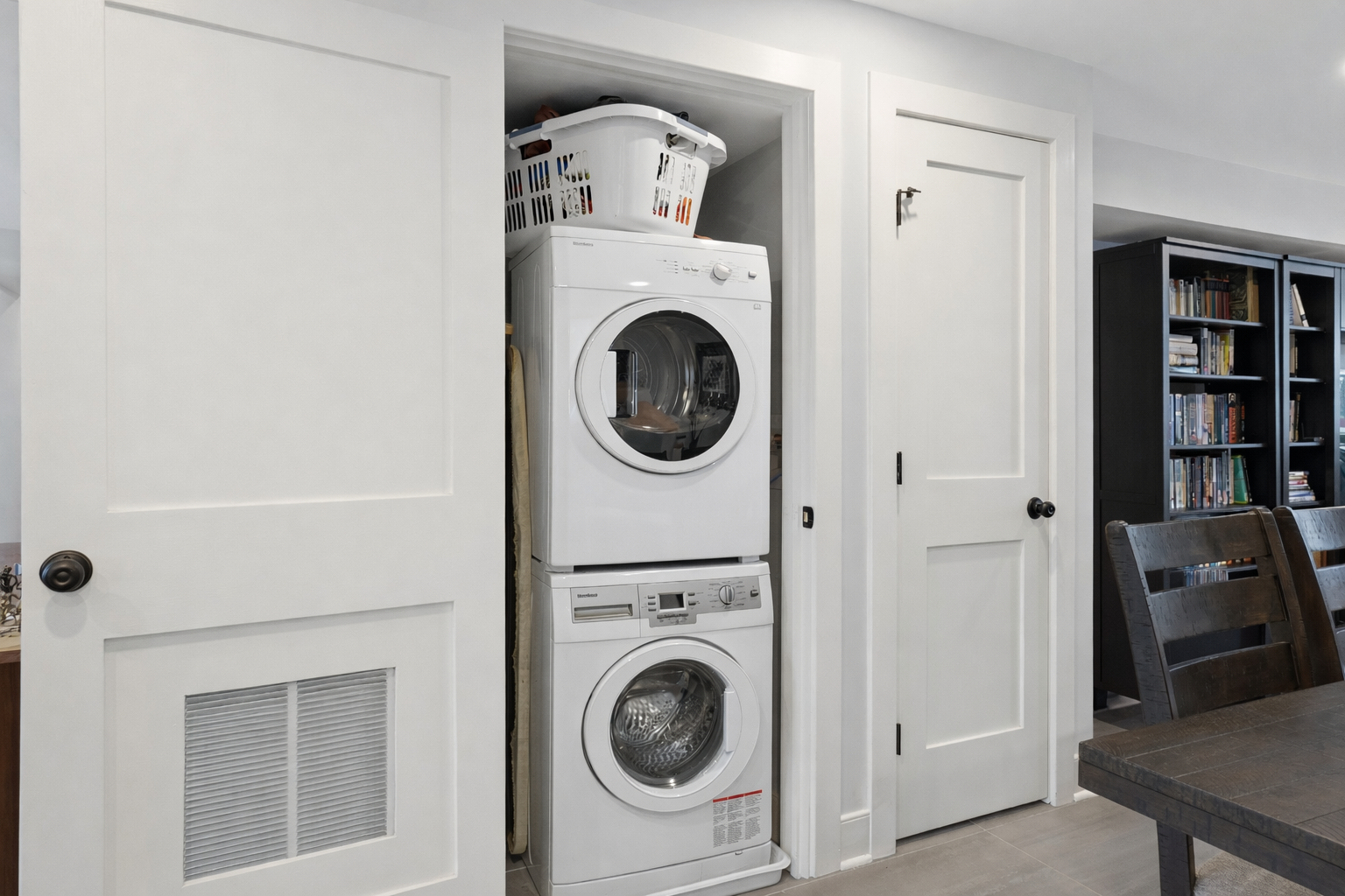 1244 Raum Street Northeast, Unit 5 Washington, DC 20002 - Photo 19 of 21 a utility room with dryer and washer