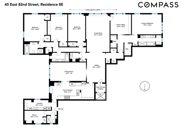 $8,200,000 | 45 East 82nd Street, Unit 8 | Upper East Side