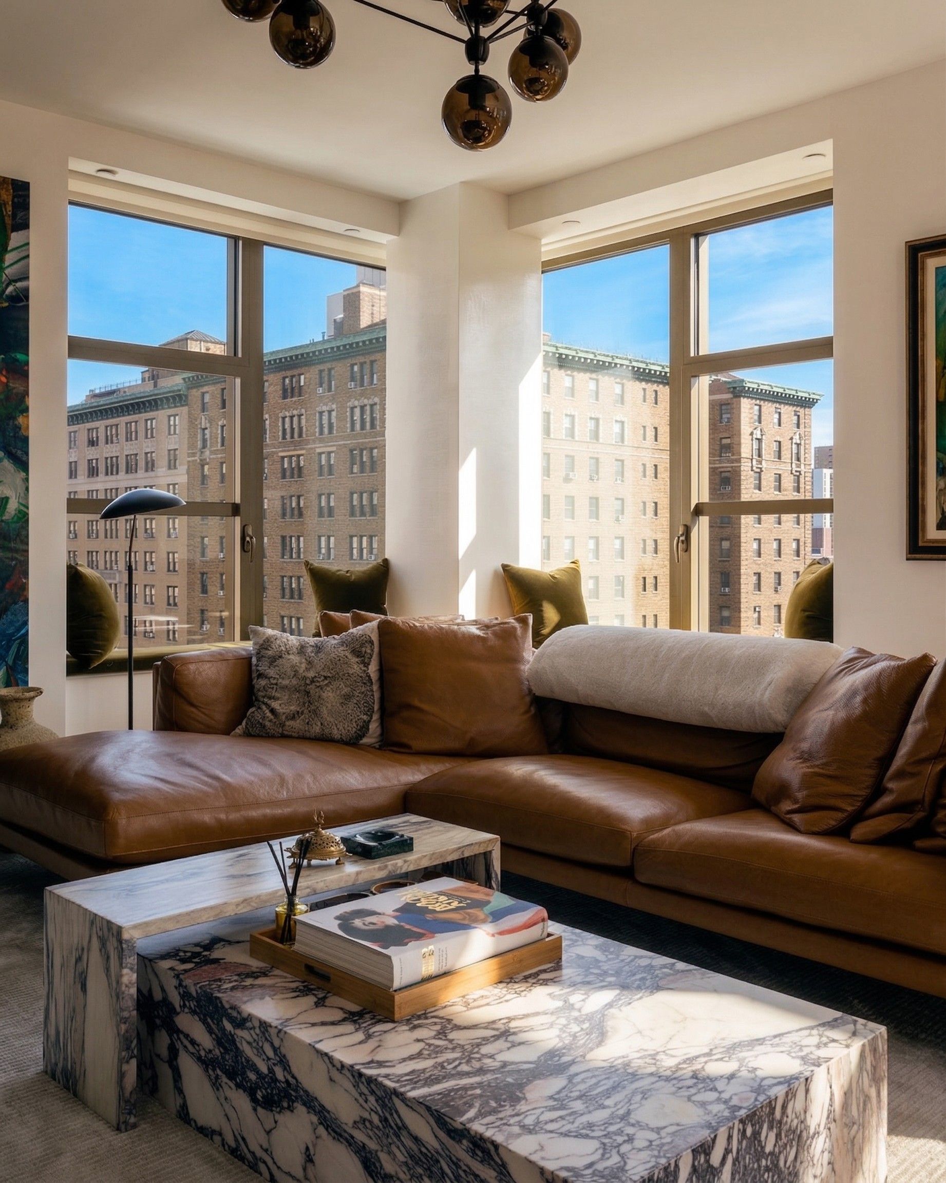 251 West 91st Street, Unit 11B Manhattan, NY 10024 - Photo 5 of 28 a living room with furniture and a window