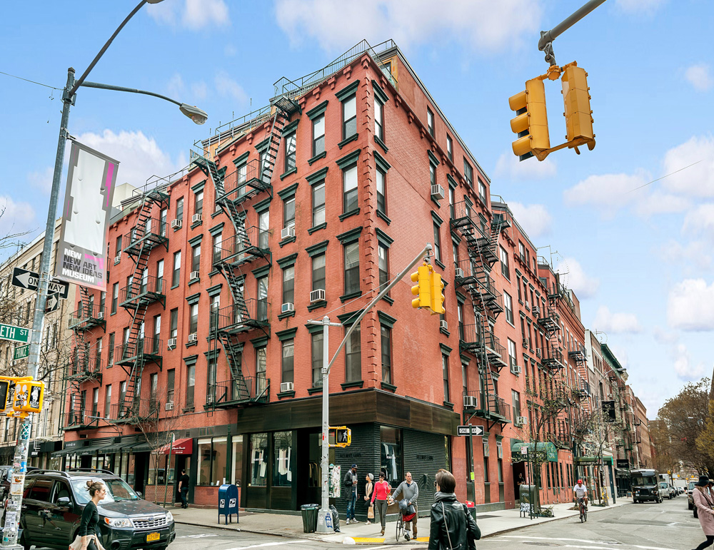 14 Prince Street, Unit 6C Manhattan, NY 10012 - Photo 8 of 9 a view of a building and a street