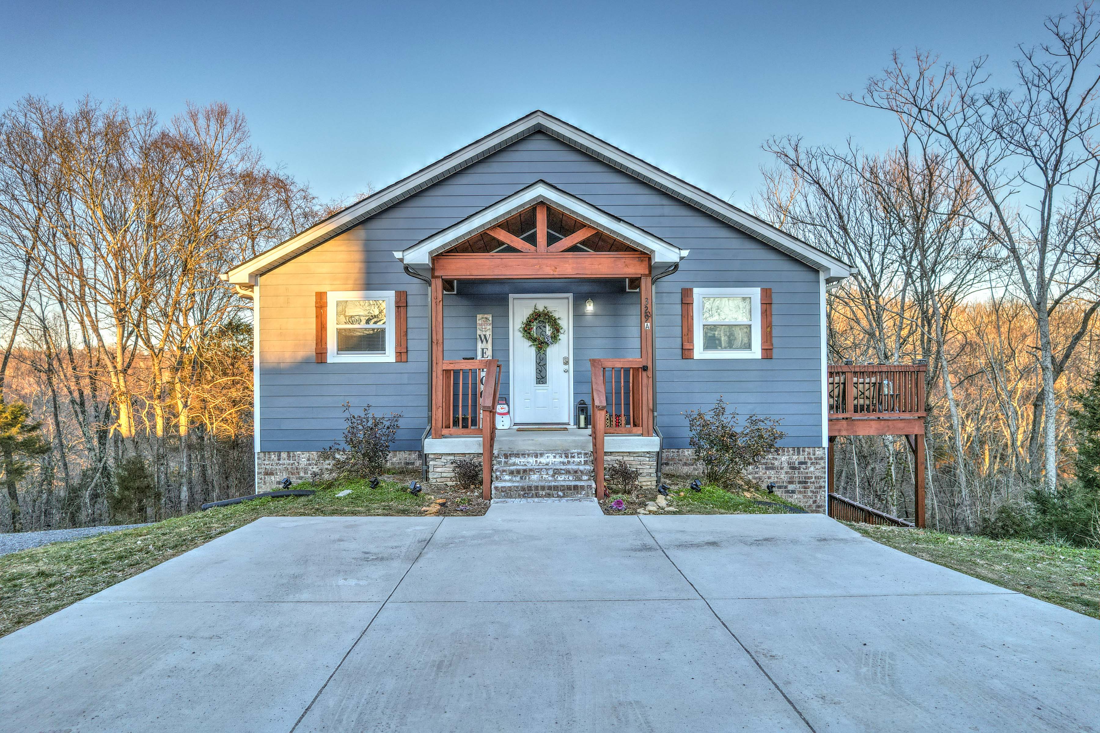 Happy Hollow Road Goodlettsville, TN 37072 - Photo 23 of 203 a front view of house with yard and trees around
