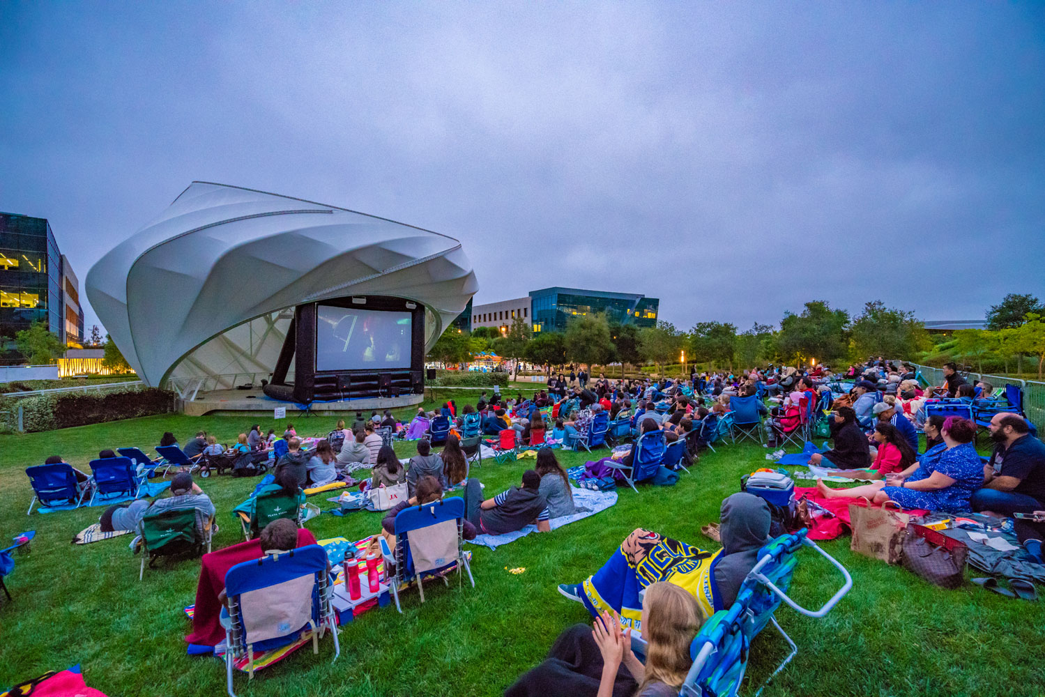 12963 West Runway Road Playa Vista, CA 90094 - Photo 37 of 39 a group of people sitting in a yard
