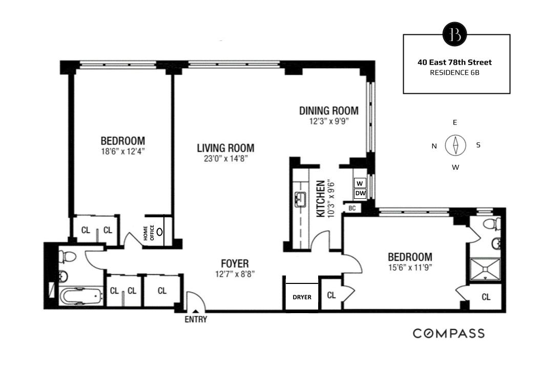 40 East 78th Street, Unit 6B Manhattan, NY 10075 - Photo 5 of 5 Gallery Image 5