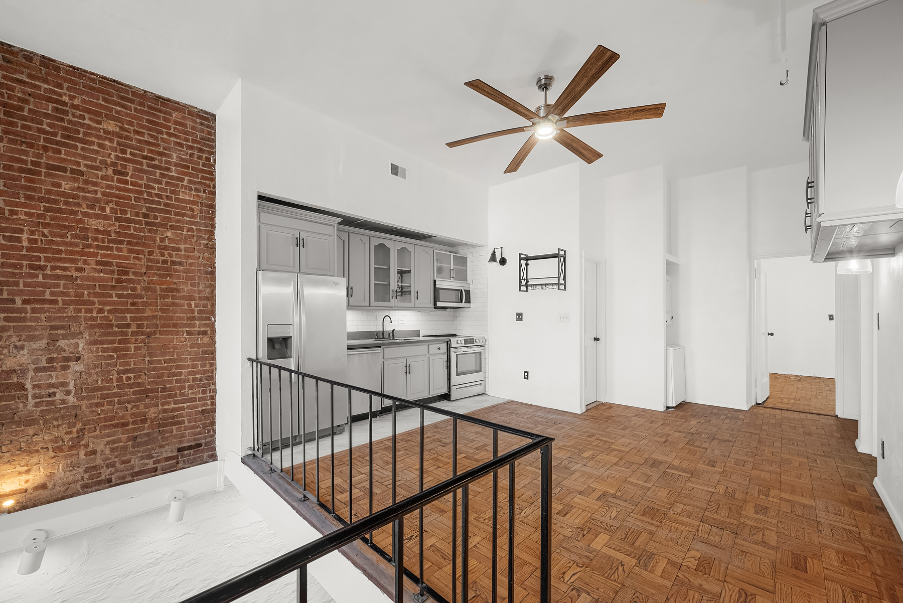 862 West End Avenue, Unit GARDEN Manhattan, NY 10025 - Photo 3 of 13 a view of a hallway with a workspace