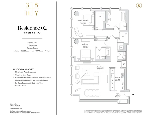 $23,750 | 35 Hudson Yards, Unit 6702 | Hudson Yards