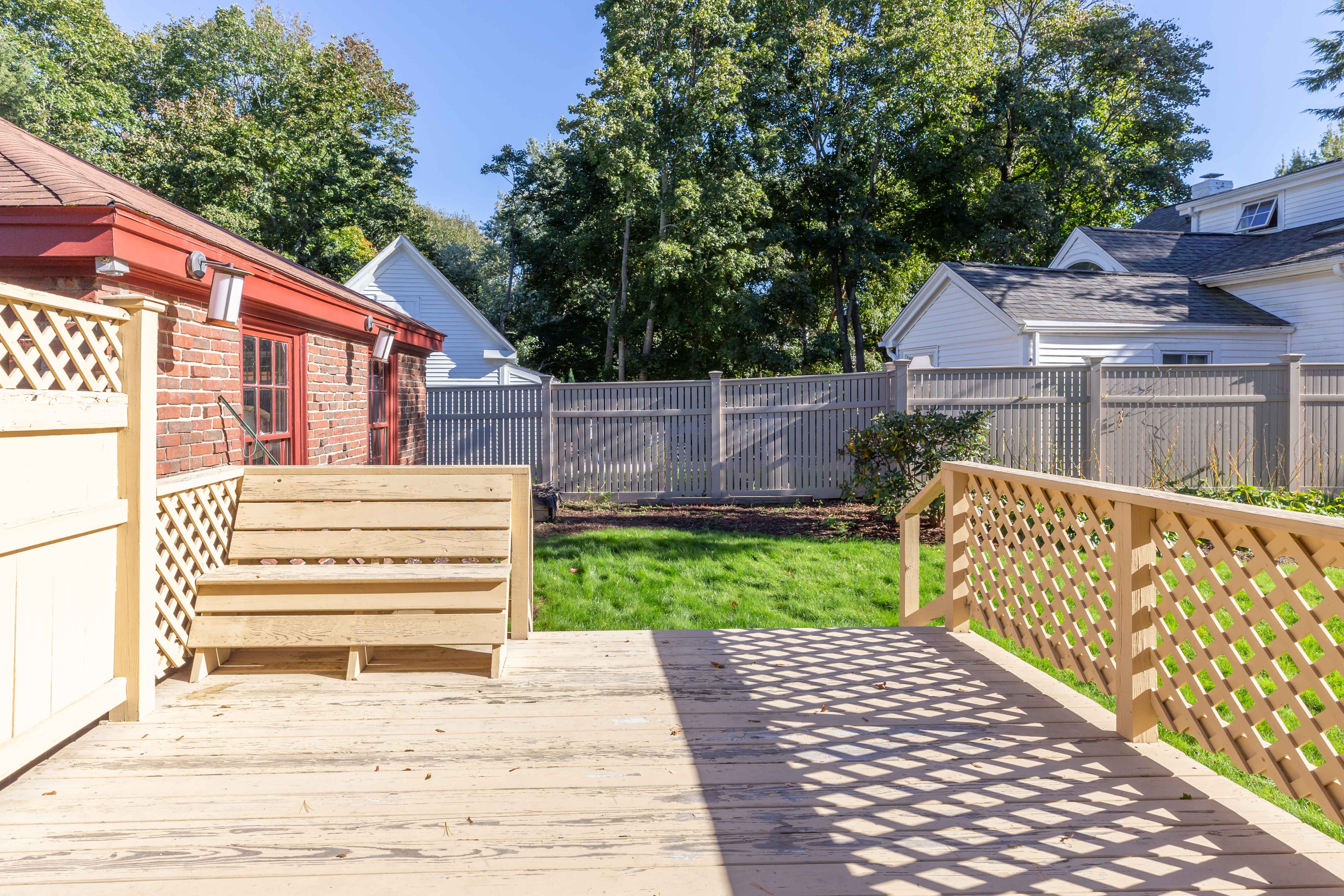 290 Dorset Road Waban, MA 02468 - Photo 10 of 23 a view of a house with a yard