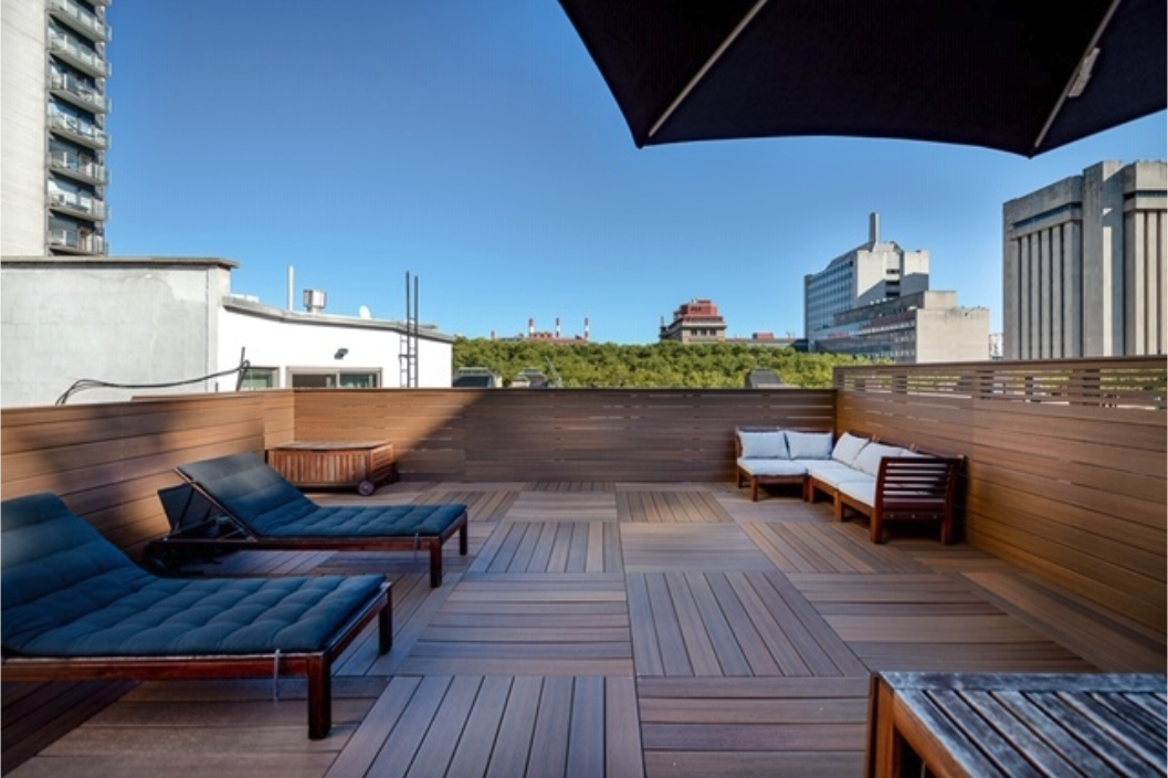 436 East 66th Street, Unit 4E Manhattan, NY 10065 - Photo 17 of 19 a outdoor view with a sitting space
