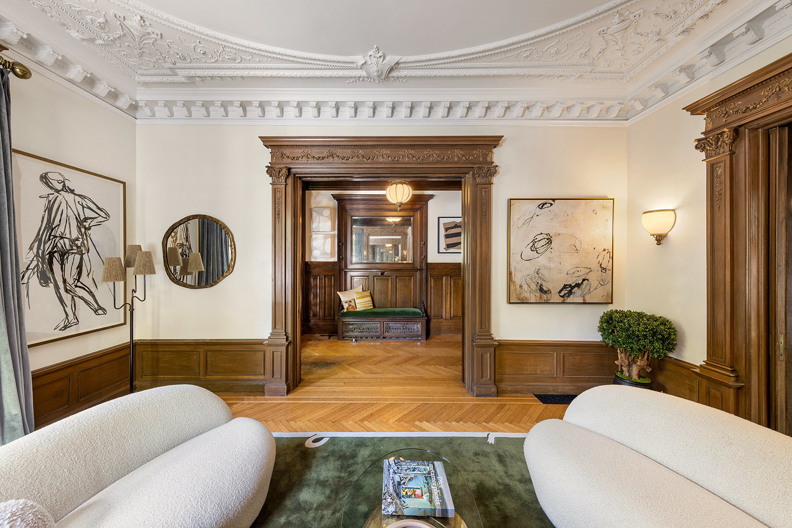 18 Prospect Park West Brooklyn, NY 11215 - Photo 7 of 33 a living room with furniture and a window