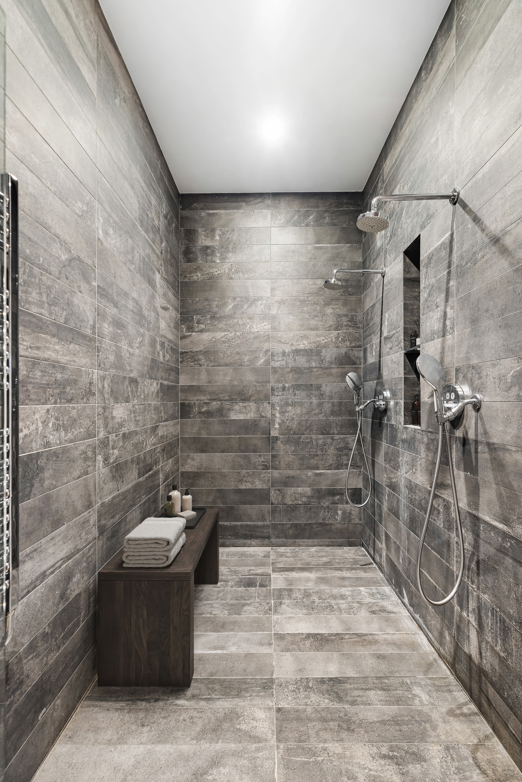 28 Old Fulton Street, Unit 5K Brooklyn, NY 11201 - Photo 10 of 19 a bathroom with a shower