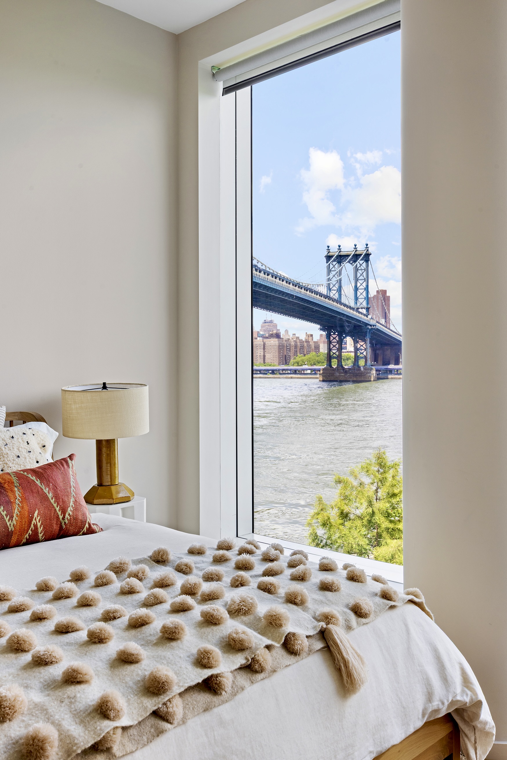 1 John Street, Unit 3B Brooklyn, NY 11201 - Photo 17 of 27 a bedroom with a bed and a window