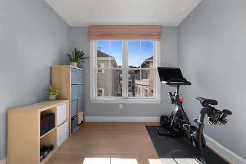 a view of kitchen and sink