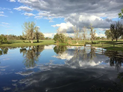a water view with a lake view