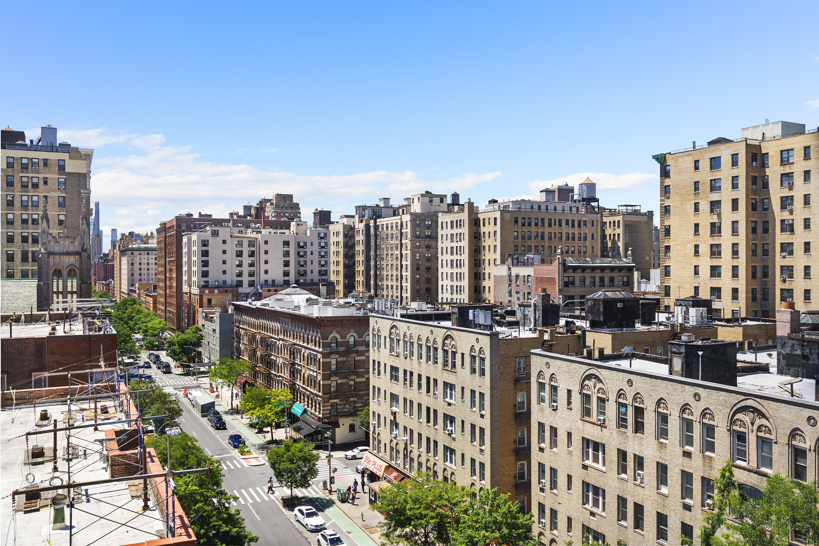 175 West 93rd Street, Unit 10C Manhattan, NY 10025 - Photo 13 of 16 a view of city with tall buildings
