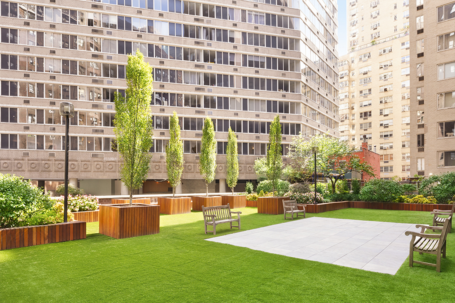 400 East 54th Street, Unit 22D Manhattan, NY 10022 - Photo 15 of 21 a swimming pool with outdoor view