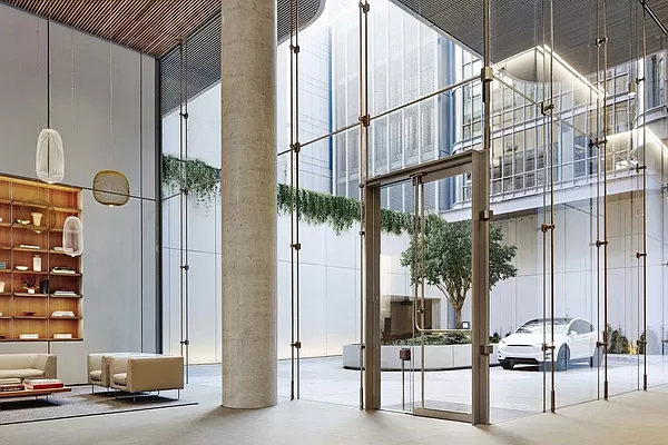 565 Broome Street, Unit N6J Manhattan, NY 10013 - Photo 14 of 27 a building outdoor space with patio furniture
