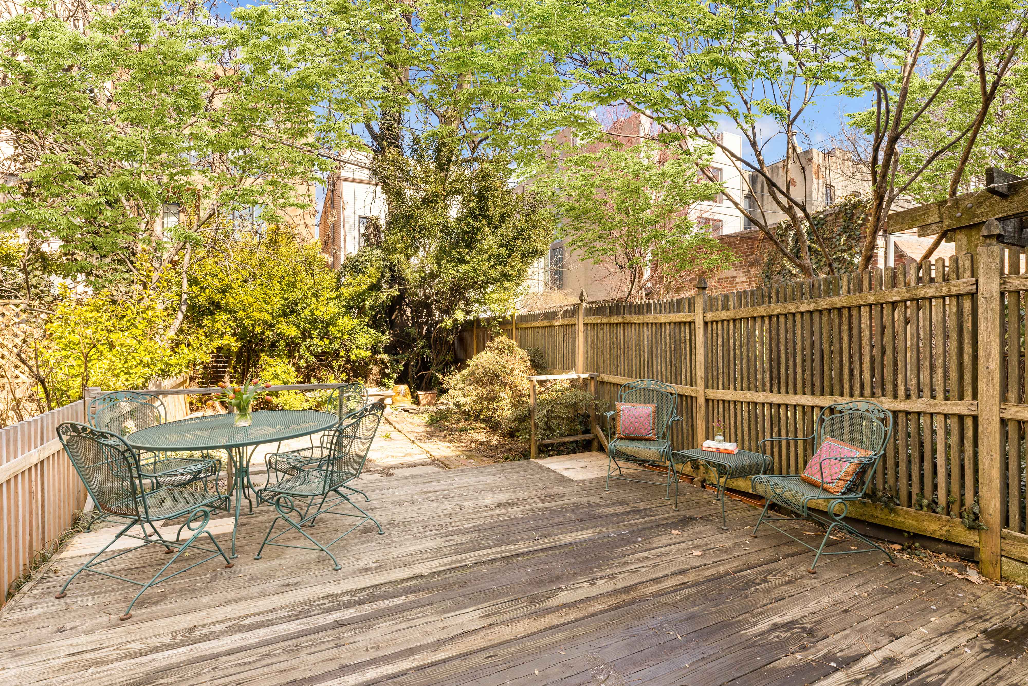 301 A 13th Street Brooklyn, NY 11215 - Photo 13 of 16 a view of a chairs and table on the wooden floor