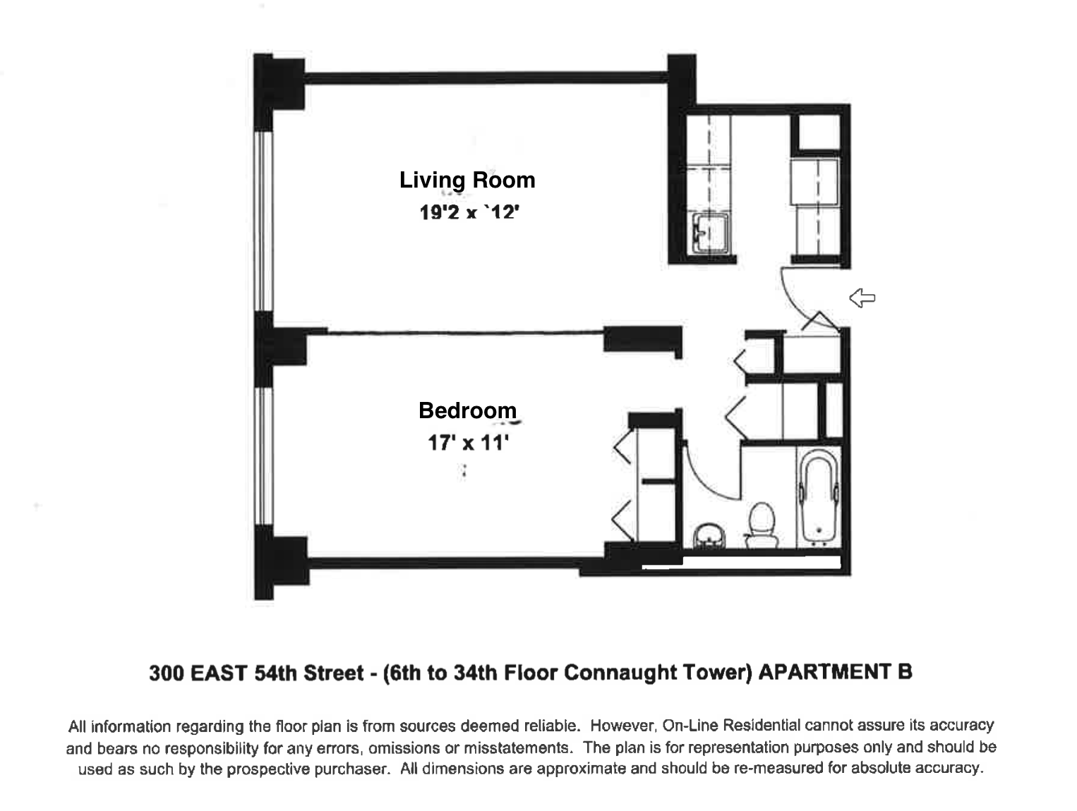 300 East 54th Street, Unit 26B Manhattan, NY 10022 - Photo 6 of 6