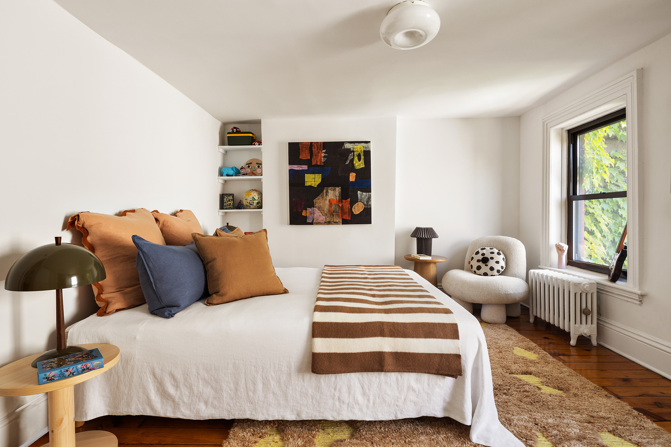 47 3rd Place Brooklyn, NY 11231 - Photo 14 of 20 a bedroom with double bed and a window