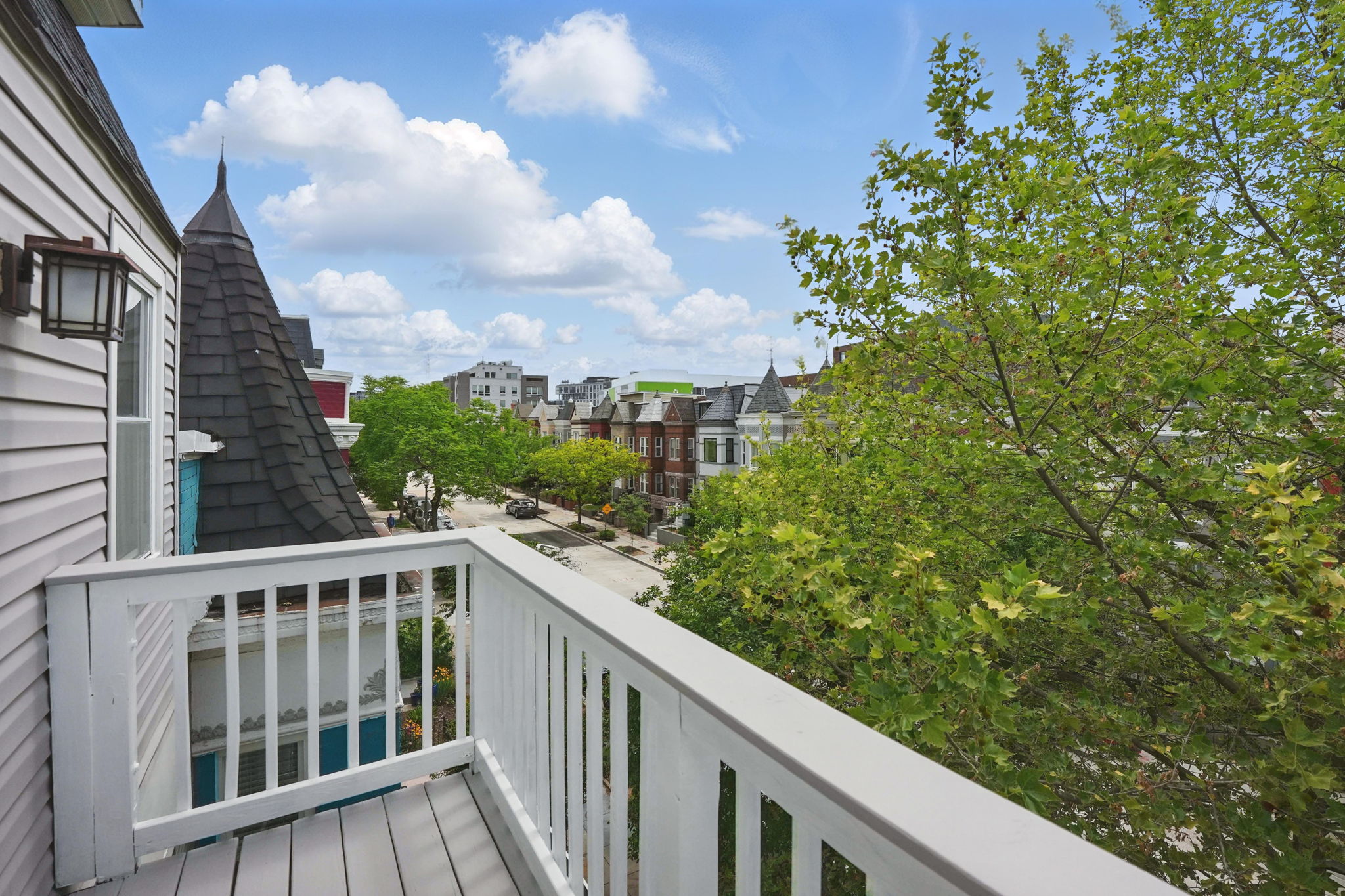 28 Q Street Northeast, Unit 2 Washington, DC 20002 - Photo 26 of 41 a view of a balcony with an outdoor space