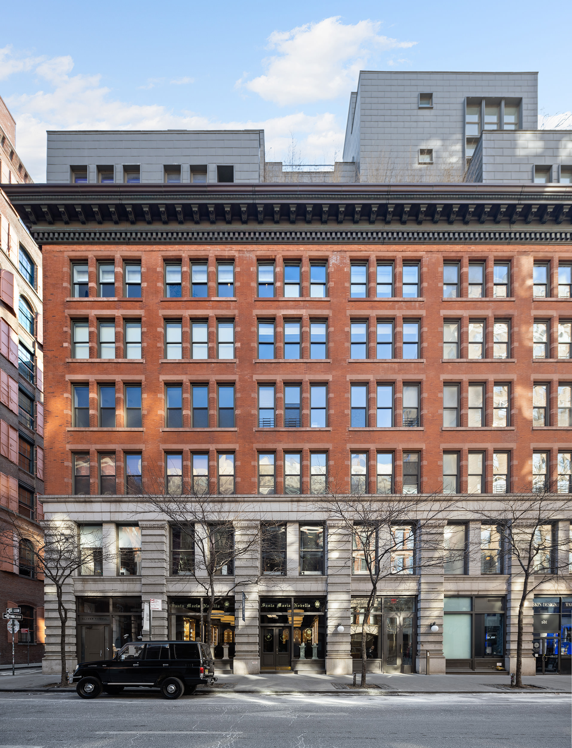 285 Lafayette Street, Unit 2B Manhattan, NY 10012 - Photo 18 of 19 a front view of a building and a street