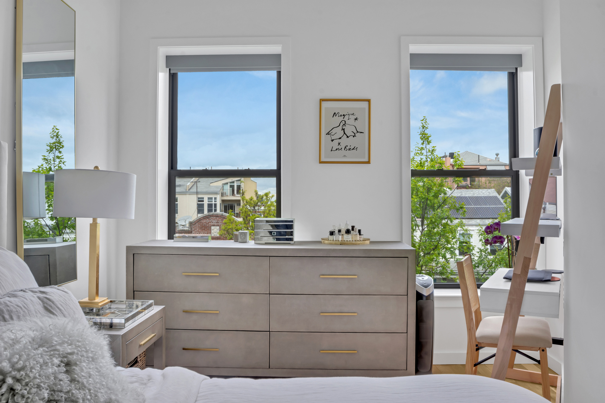 362 13th Street, Unit 3 Brooklyn, NY 11215 - Photo 6 of 12 a living room with furniture and a potted plant