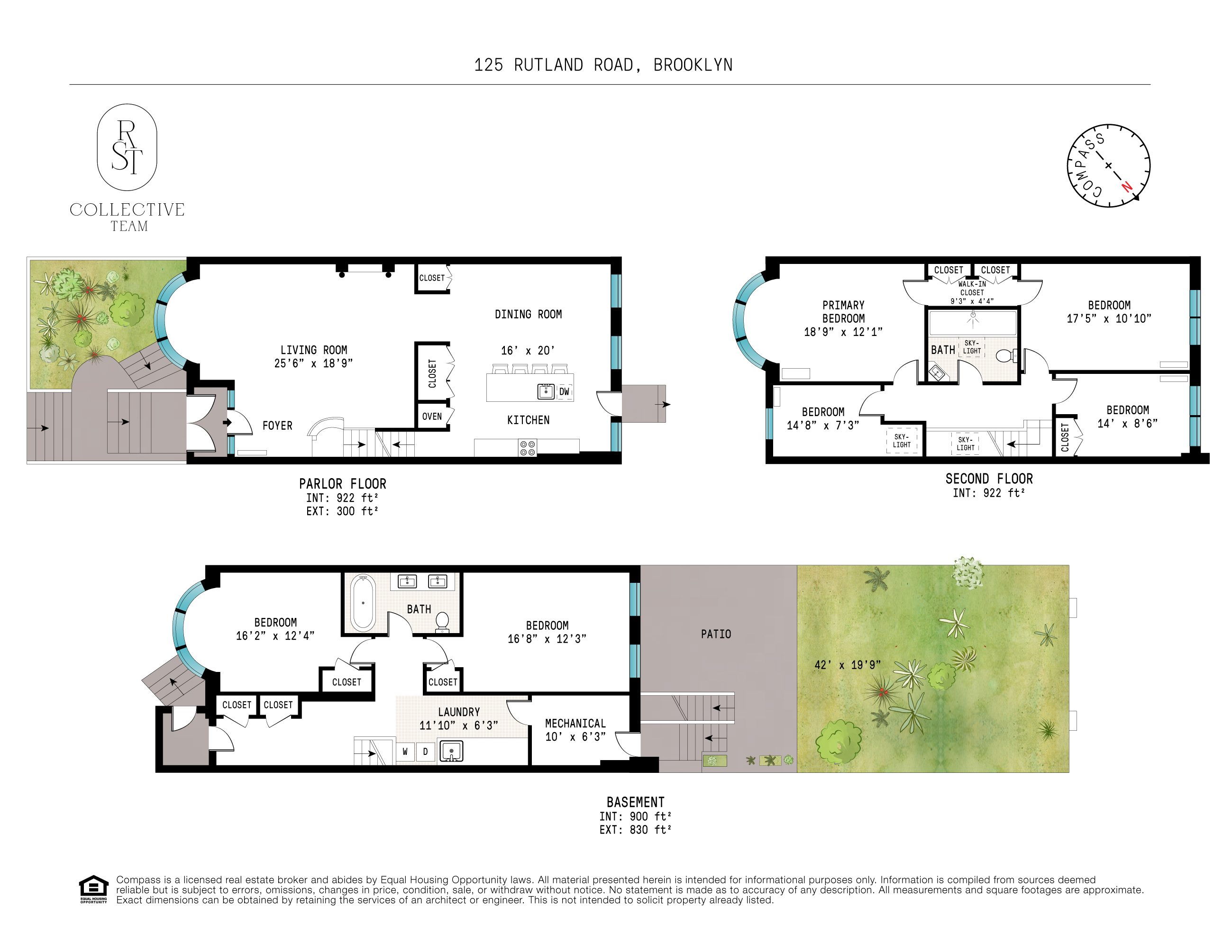 125 Rutland Road Brooklyn, NY 11225 - Photo 22 of 22 a picture of a floor plan