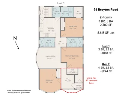 $1,400,000 | 96 Brayton Road, Boston, MA 02135