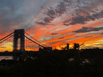 a view of a city from a balcony