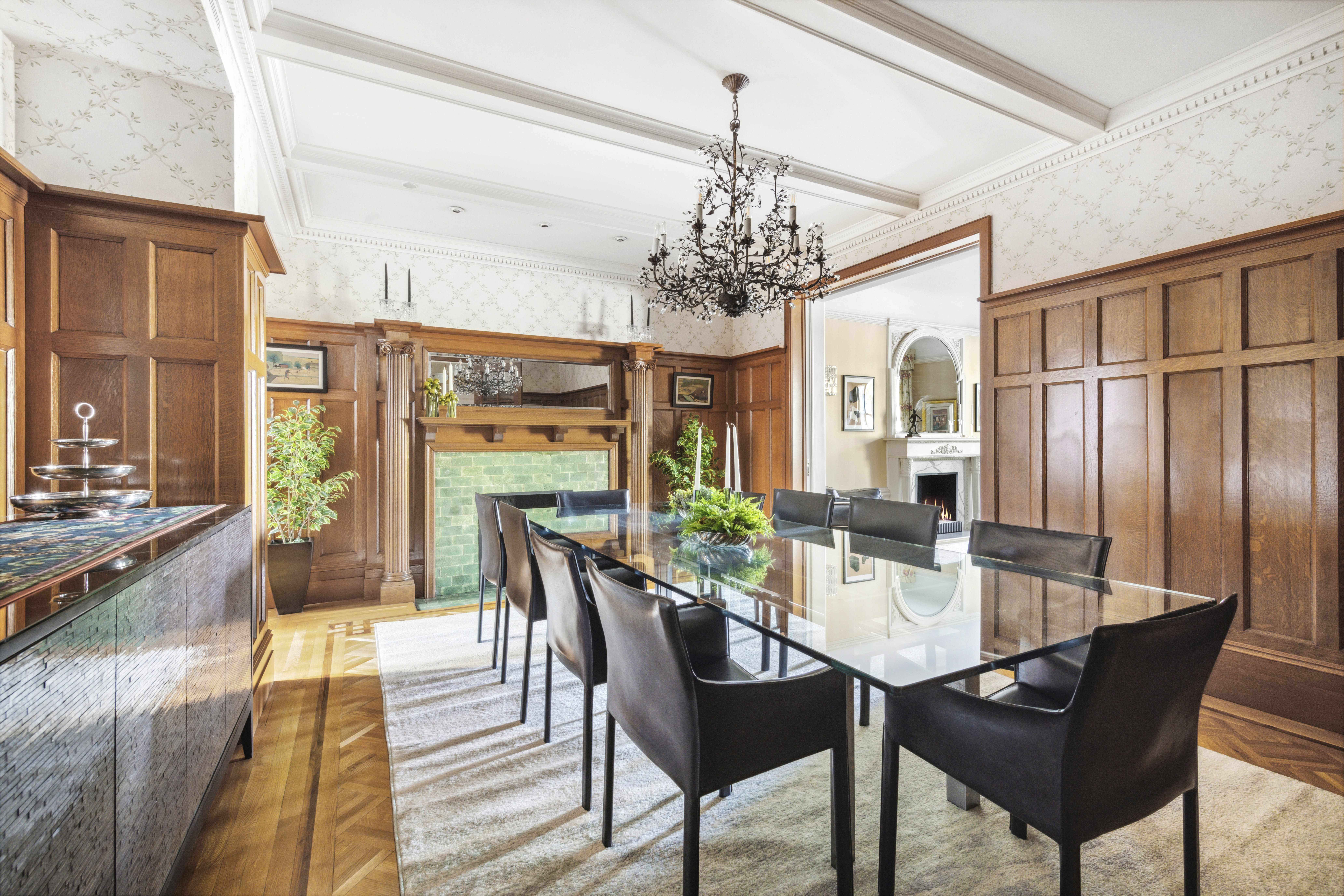 67 Riverside Drive, Unit 1A Manhattan, NY 10024 - Photo 5 of 18 a view of a dining room with furniture window and outside view