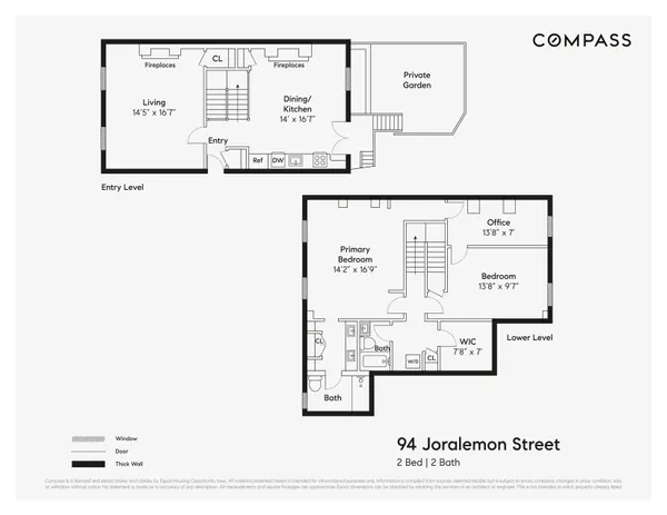 $2,495,000 | 94 Joralemon Street, Unit 2 | Brooklyn Heights