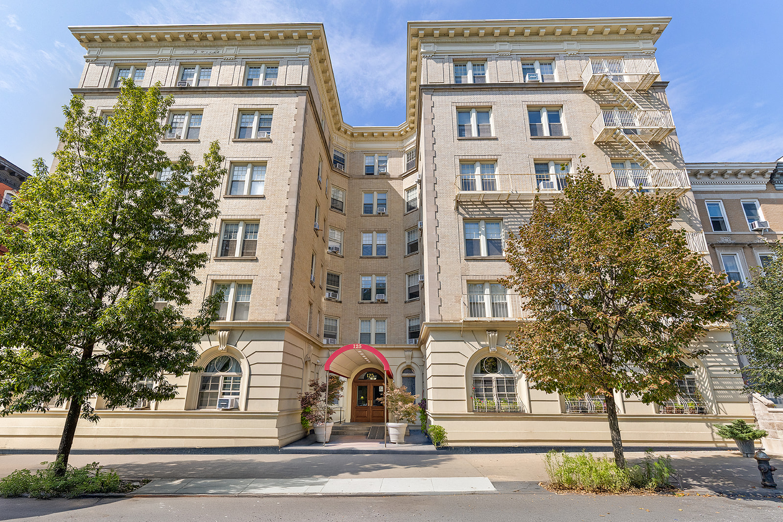front view of a building