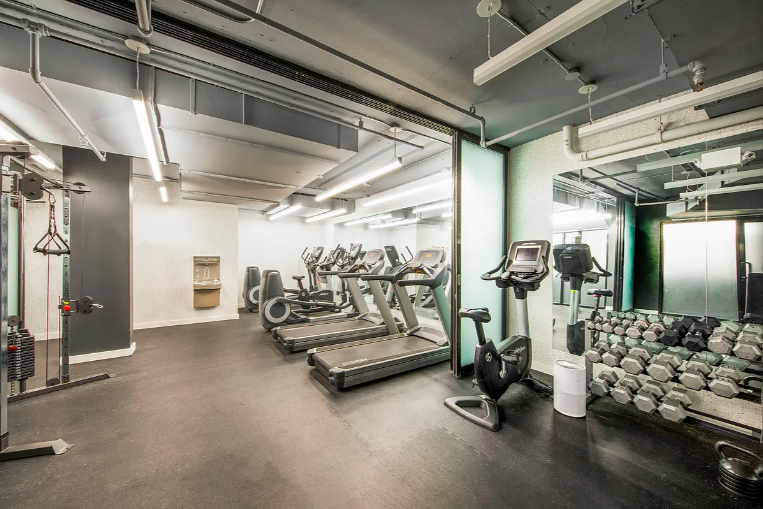 1330 5th Avenue, Unit 3F Manhattan, NY 10026 - Photo 9 of 16 a view of gym room with gym equipment