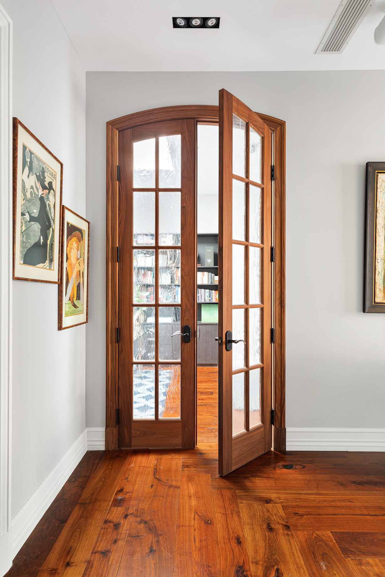 73 Wooster Street, Unit PHA Manhattan, NY 10012 - Photo 19 of 25 a view of an empty room with window and wooden floor