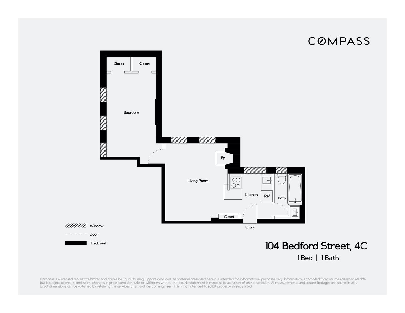 104 Bedford Street, Unit 4C Manhattan, NY 10014 - Photo 9 of 9