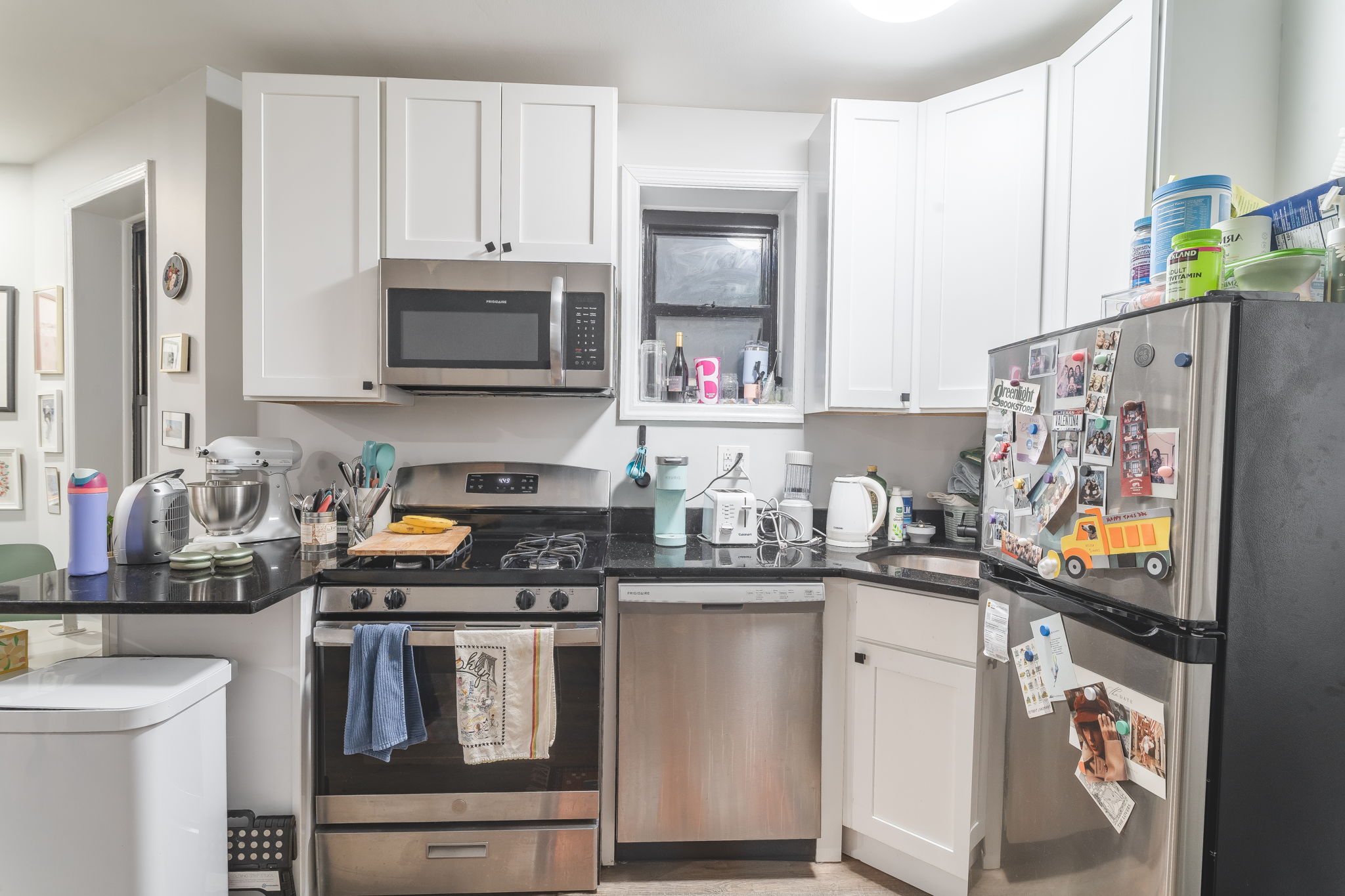 43 Underhill Avenue, Unit B2 Brooklyn, NY 11238 - Photo 8 of 10 a kitchen with stainless steel appliances a stove a sink and a refrigerator